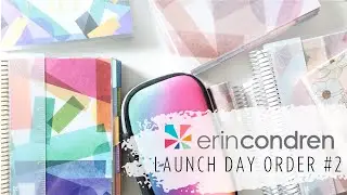 ERIN CONDREN LAUNCH DAY HAUL #2 !
