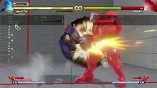 SFV AE 3.5 Abigail loop from midscreen throw OC