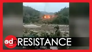 Myanmar Military Base CAPTURED By Rebel Militia in Boost to Resistance Movement