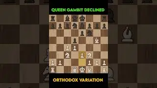 QGD Orthodox Variation | Chess ♟️ Tactics |