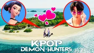 DRONE FOUND KPOP DEMON HUNTERS ZOEY AND JINU IN REAL LIFE ON CAMERA AT 3AM! ( LOVE STORY)