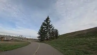 Max Bell Centre to Nose Hill - Calgary bike paths