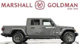 2022 Jeep Gladiator Overland in Sting-Gray Clear Coat over Black interior for sale