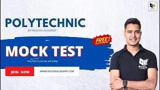 Polytechnic Free Mock Test By Raceva Acvademy