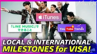 SB19 'VISA' LATEST ACHIEVEMENTS: CONTINUES to SOAR on YOUTUBE, ITUNES WORLDWIDE & LINE MUSIC JAPAN!