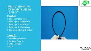 Product Introduction: Tubing Series for UV-Curable Inks