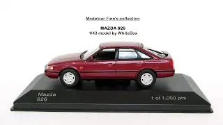Mazda 626 GD generation WhiteBox 1/43 scale diecast model