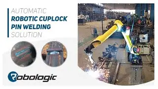 Robotic Cuplock Pin Welding | Automatic Cuplock Pin Welding robot | Robologic