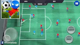 Stickman Soccer Football Game - Gameplay #3 (Android)