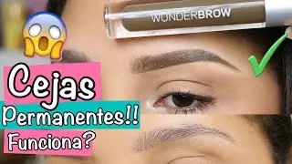 Cejas PERMANENTES Funciona? | WunderBrow  | Mirianny