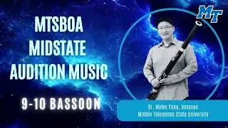Midstate Tennessee 9 10 Bassoon 2023