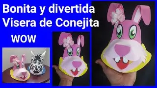 Visera de Coneja hecha de Foami