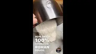 Chef Leo makes 100% Hydration Roman Dough AT HOME!