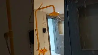 Eyes wash shower installation Saudia Jeddah Lab shower installation plumbing knowledge video
