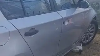BMW 118D E87 замена замка и ручки двери