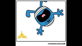 Mr. Bump Slips On A Banana Peel (The Mr. Men Show Comic Studio Animation)