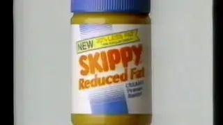 1994 Skippy Reduced Fat Peanut Butter TV Commercial