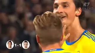 Ronaldo vs. Ibrahimovic: World Cup Decider!#fyp #Ibrahimovic #WorldCupQualifier#FootballLegends #CR7