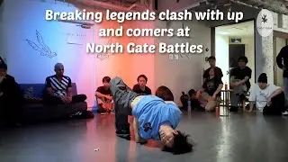 Best of Japanese bboy local legends battling at North Gate Breaking Battles