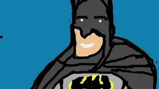 How to draw Batman #batman #dccomics #dcsuperheroes #darkknight #batmanfanart 