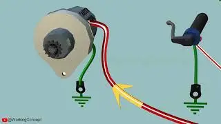Bike self starter motor working #bike #automobiles #bikelover 