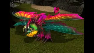 School of Dragons, Deathly Galeslash from Titan Uprising Small Texture Update!