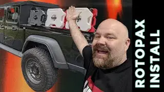 Installing Rotopax on my Jeep Gladiator