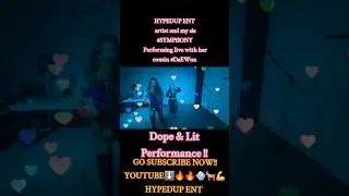 HYPEDUP ENT artist  #SYMPHONY Performing live with her cousin #DaEWun @daewun #fyp  #colorado