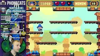 Drop Wizard - Retro Arcade Platformer on Mobile