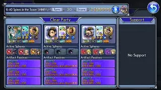 DFFOO #1090 - Kain and Friends vs. Needlesnake Shinryu!!