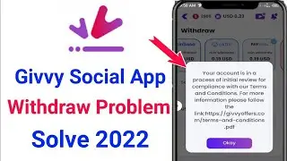 Givvy social Real Or fake | Givvy social Withdraw problem | Givvy social se paise kaise kamaye