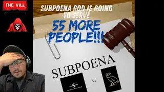 Drake The Subpoena God continuing to serve up to 55 people!!! (Reaction to @thevill_ )