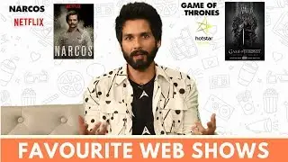 Just Binge Celeb Watchlist: Shahid Kapoor Talks About His Favourite Web Shows & Dream Web Role
