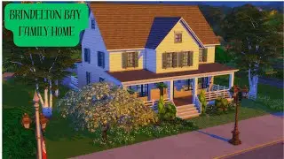 Brindleton Bay Family Home || The Sims 4 Speed Build