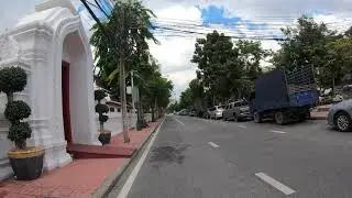 Walking the streets of BANGKOK, Thailand 4K - walking virtual tour video - Part 2