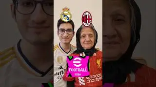 Penalty shootout in efootball 2026 with my grandmother Part 1 (Real Madrid vs AC Milan)