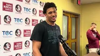Amaree Williams on his shift to DE, practicing at the Jack
