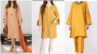 plain dress design ideas 2023// simple suits design ideas