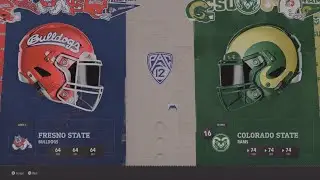 Fresno State vs Colorado State WK9 2030 AI vs AI