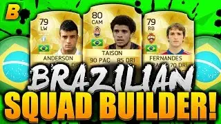 FIFA 16 | B002 | Brazilian Cheap Squad Builder