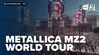 Metallica fans pack Lane Stadium in Virginia for World Tour