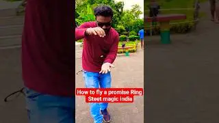 HOW TO FLY A RING MAGIC #streetmagic #shorts #shortsfeed #magic #magician #dynamo
