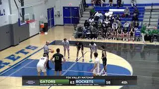Rockets Boy's Varsity Basketball vs Crystal Lake South Gators