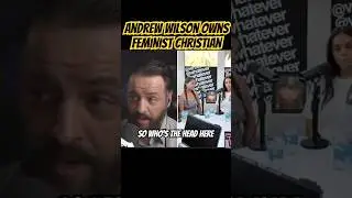 Feminist Preacher getting Owned by Andrew Wilson #controversialtopics #andrewwilson #bibledebate