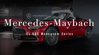The Mercedes-Maybach SL 680 introduces its bespoke Monogram Series | Boulevard luxury