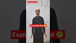 Exam Date Out 😄 #comedykidukaan2025 #comedy #funny #examcomedy #fyp