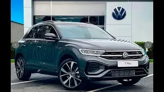 Совершенно новый Volkswagen T-Roc R-Line1.5 TSI с механической коробкой передач Indium Grey | Wrexham Volkswagen