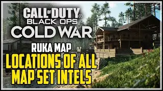Black Ops Cold War Season 3 RUKA All Intel Locations - Zombies Outbreak
