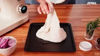 ATMA - Batidora Planetaria Digital - Receta Focaccia