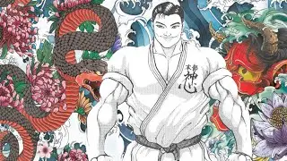 MUSCLE MANGA - Katsumi Orochi's Physique in Grappler Baki